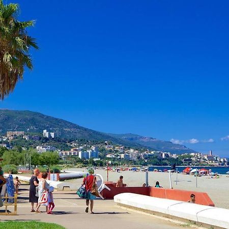 Appartement Vue Mer Avec Parking Gratuit Sur Place Bastia  Esterno foto